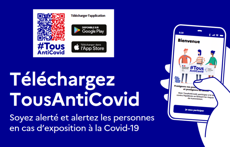 TousAntiCovid - l'application pour la France