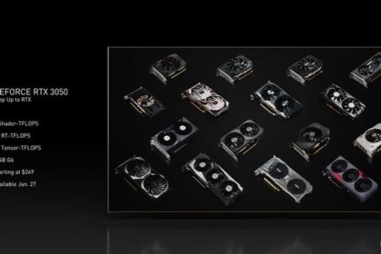 Nvidia rtx3050 avec Ray Tracing