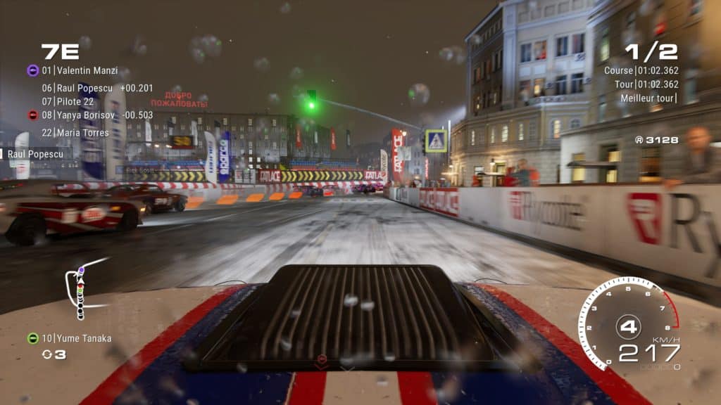 conduite sous la neige