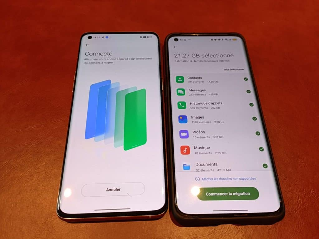 Oppo Find X5 Pro - La migration depuis mon X3 s'est faite facilement avec Clone Phone
