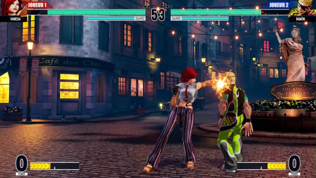 vanessa vs ramon King of Fighters XV
