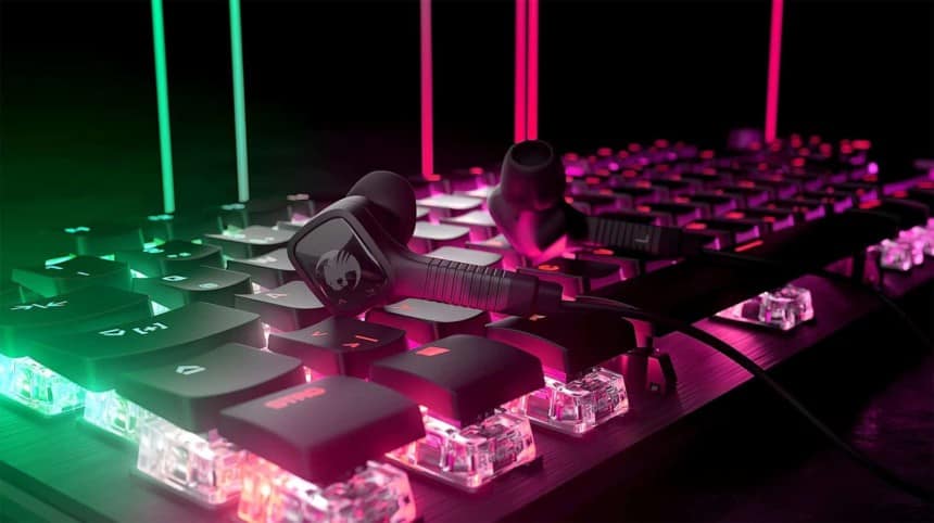 Le visuel officiel des Roccat Syn Buds Core