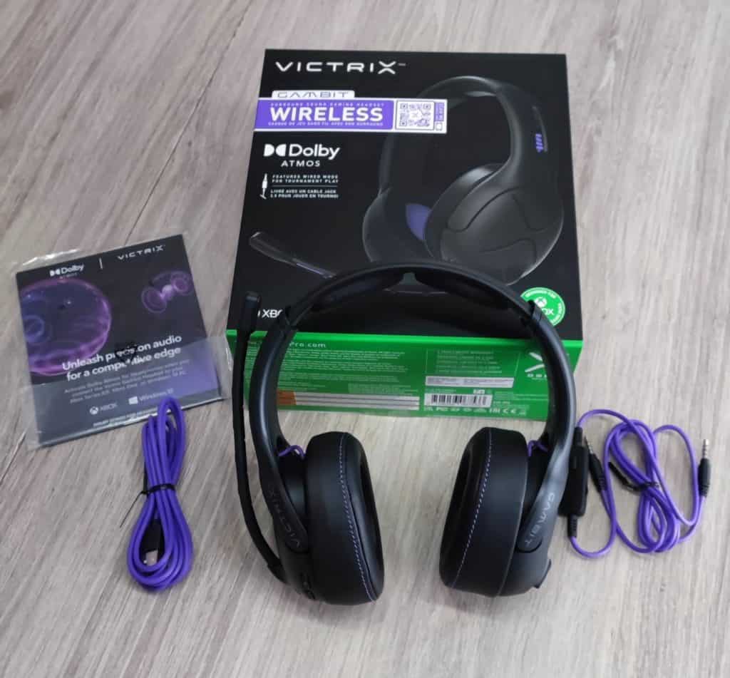 casque victrix gambit dans la boite