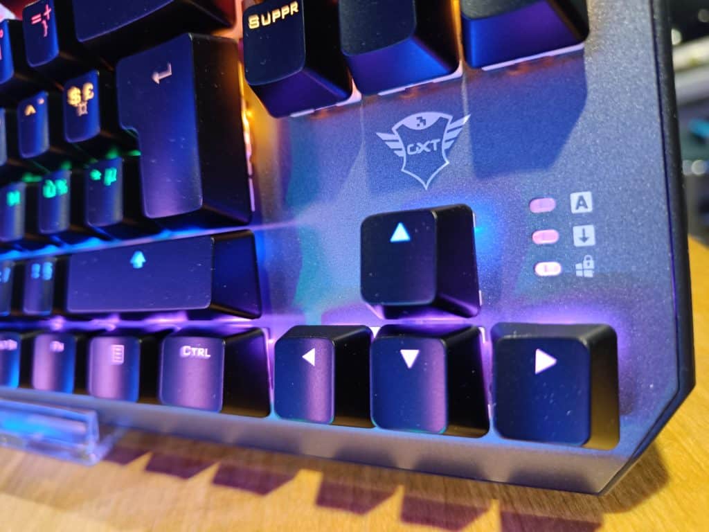 leds indicatrices de fonction du GXT 834 Callaz