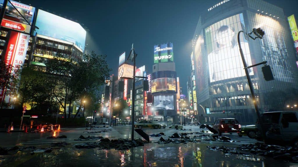 Des images du gameplay de Ghostwire Tokyo