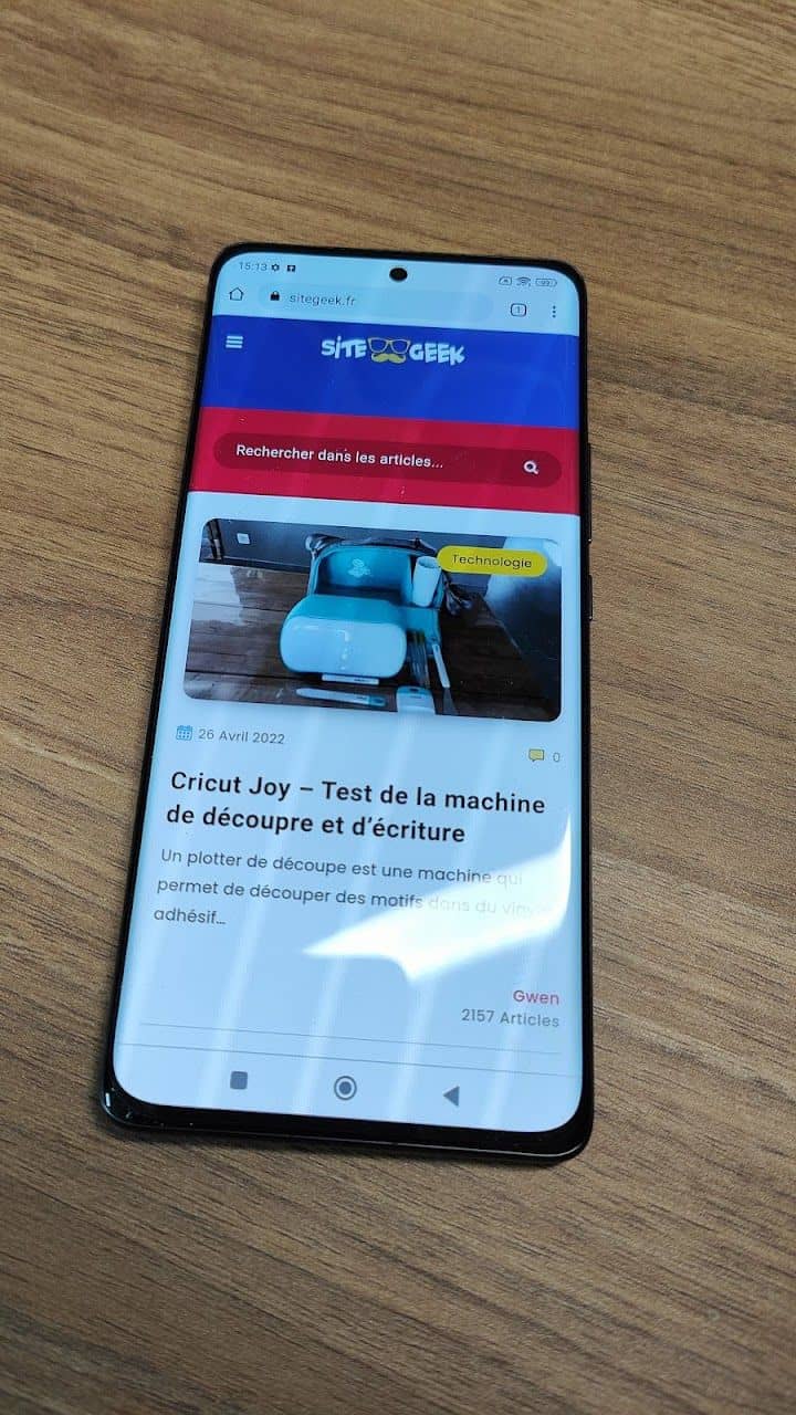 Xiaomi 12 Pro - l'écran est sublime
