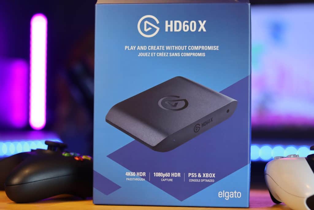 elgato hd60 x boite