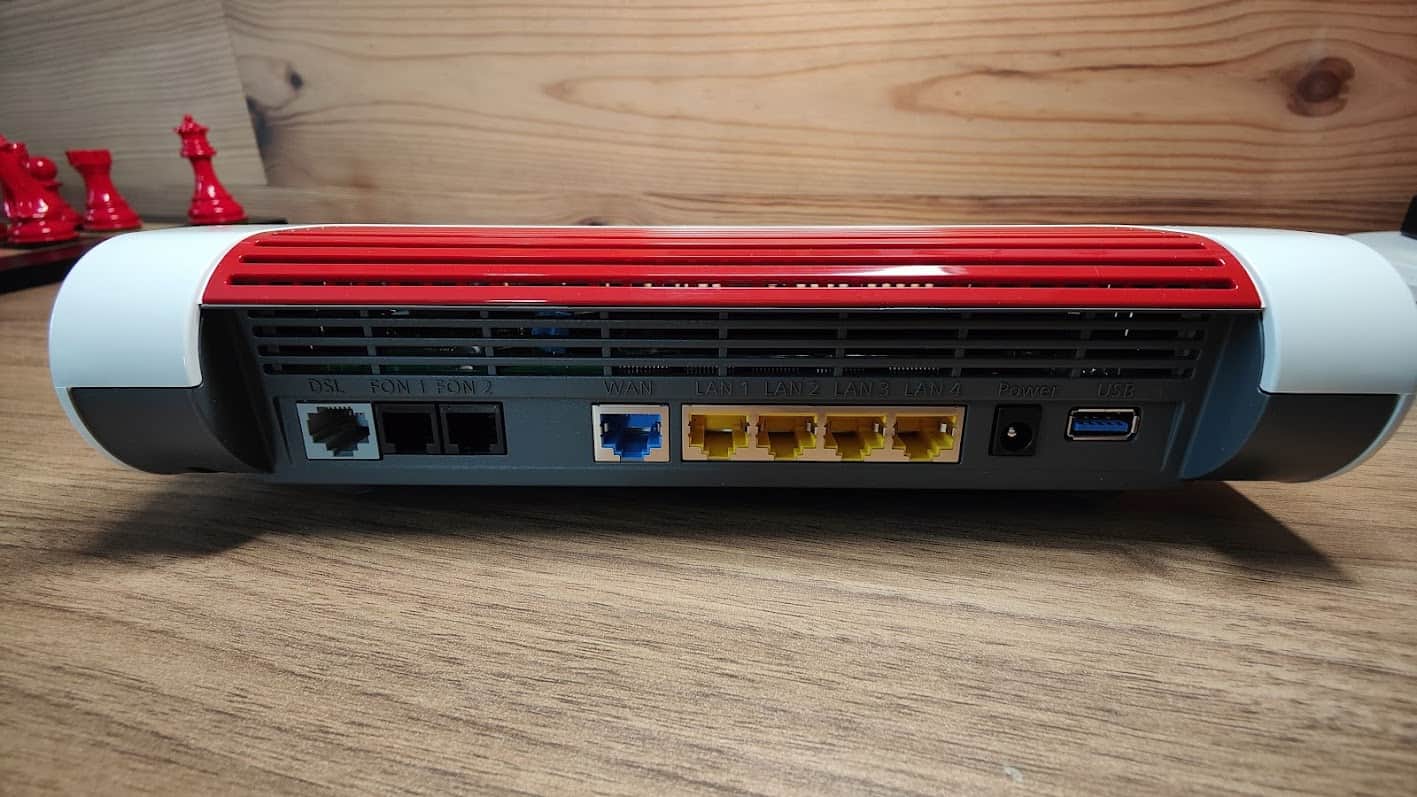 FRITZbox 7590 AX - Il fonctionne comme modem VDSL mais aussi comme routeur WAN Classique