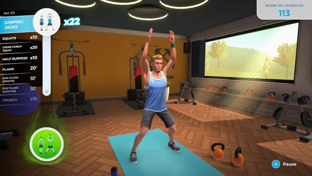 lets get fit exercice type