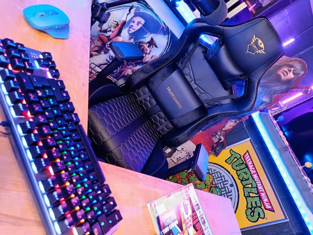 trust chaise de bureau gamer