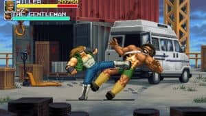 Miller coup de pied contre un boss