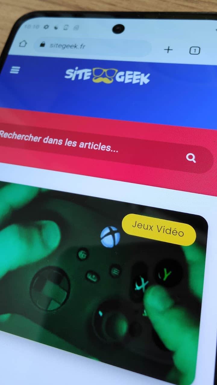 Motorola Edge 30 - on ne discerne pas les pixels