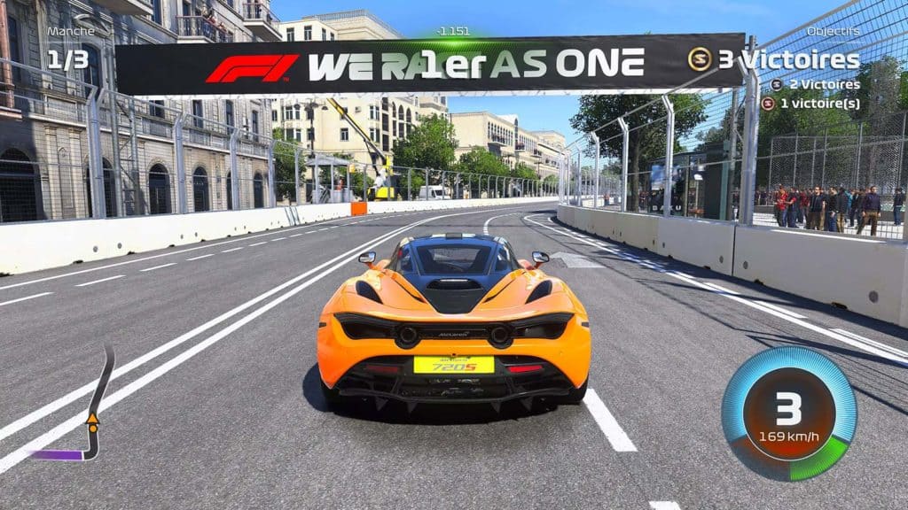 Des images du gameplay de F1 22