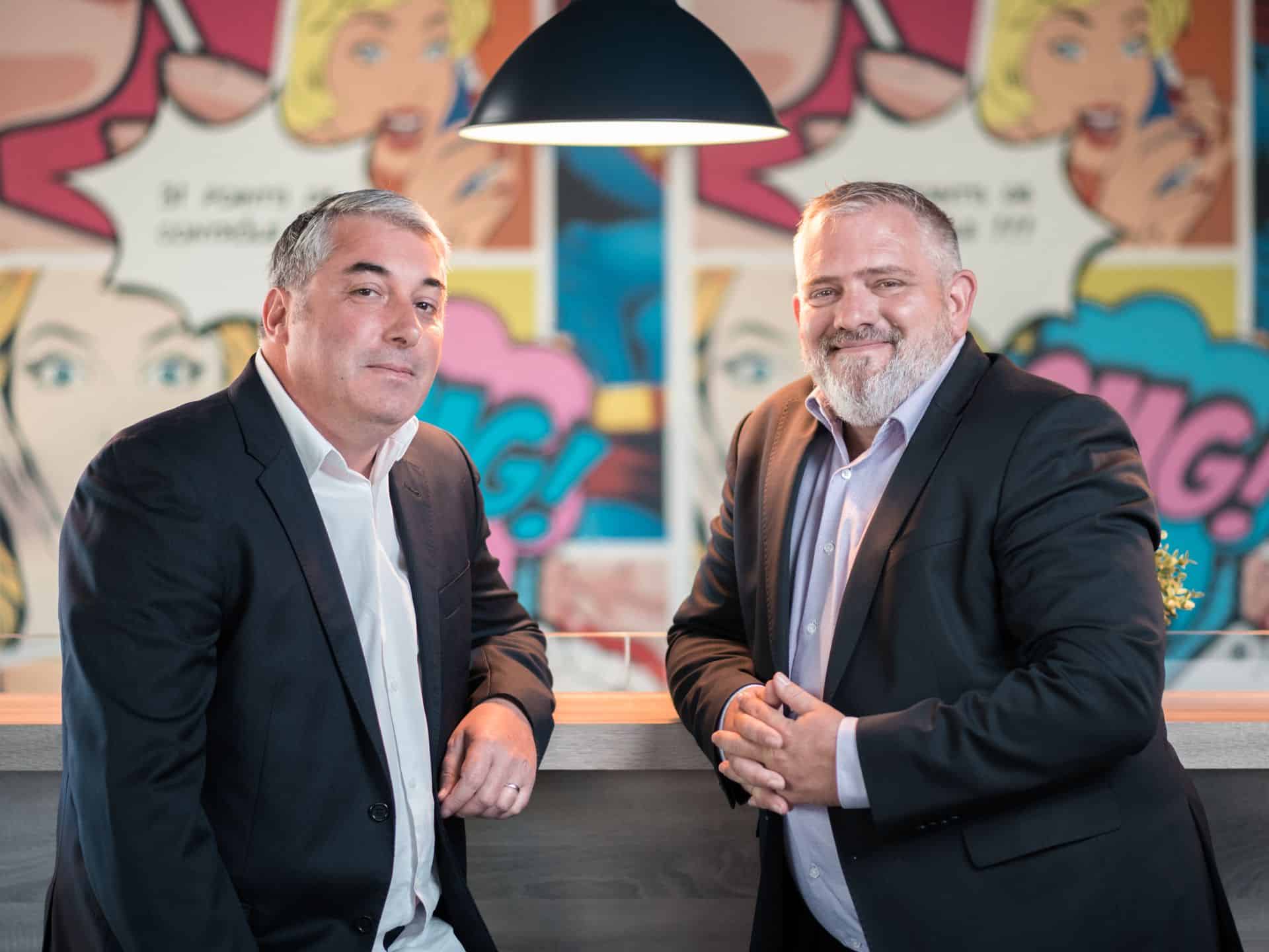 Christophe Brunot et Frédéric Gandon