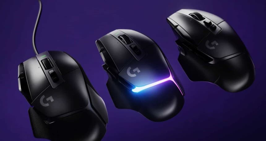Le visuel officiel de la Logitech G502 X
