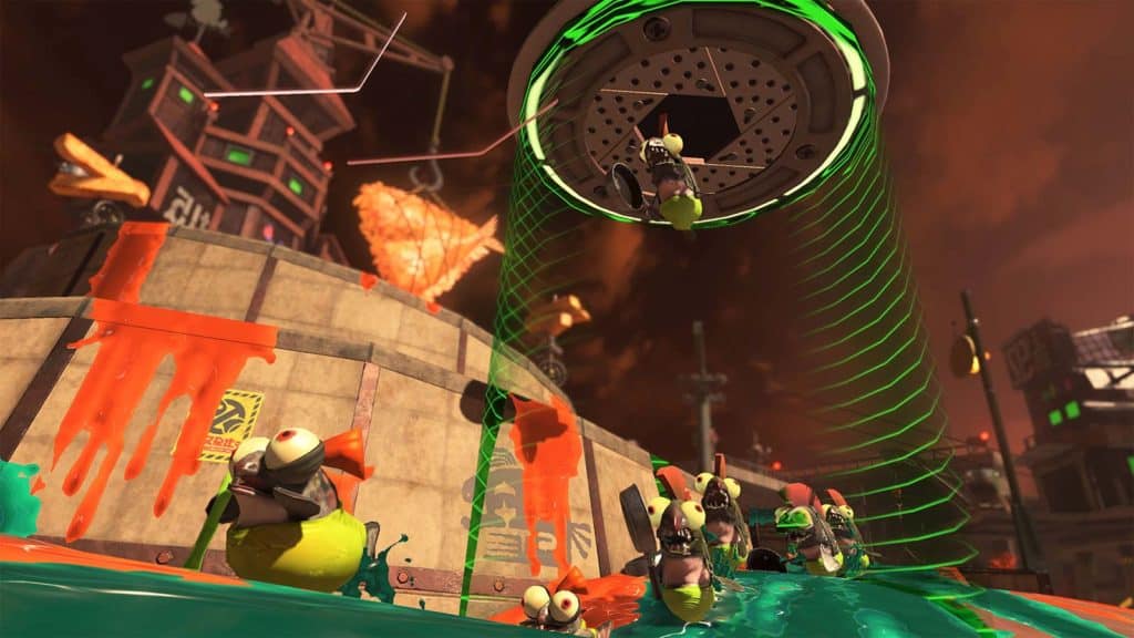Des images du gameplay de Splatoon 3