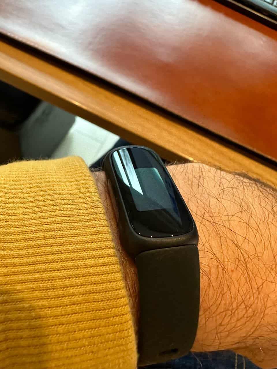 Sur cette photo on distingue la partie de l'écran qui est finalement assez petite