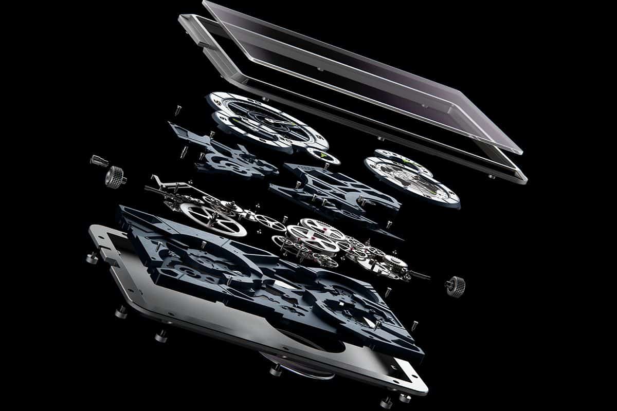 Mecascape - On retrouve 237 composants au coeur du Mecascape