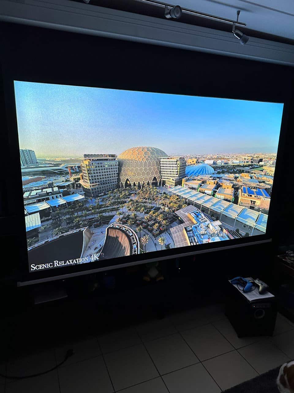 Test XGIMI Horizon Pro 4K : sur un bon écran, dans le noir, le rendu est incroyable