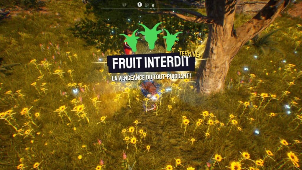 goat simulator3 pomme dorée