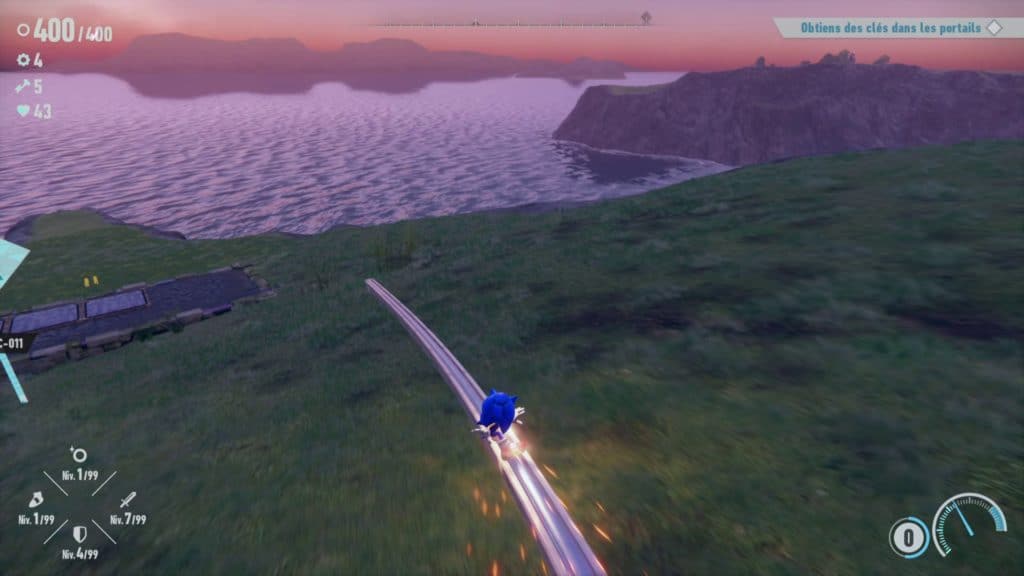 sonic frontiers rail aérien