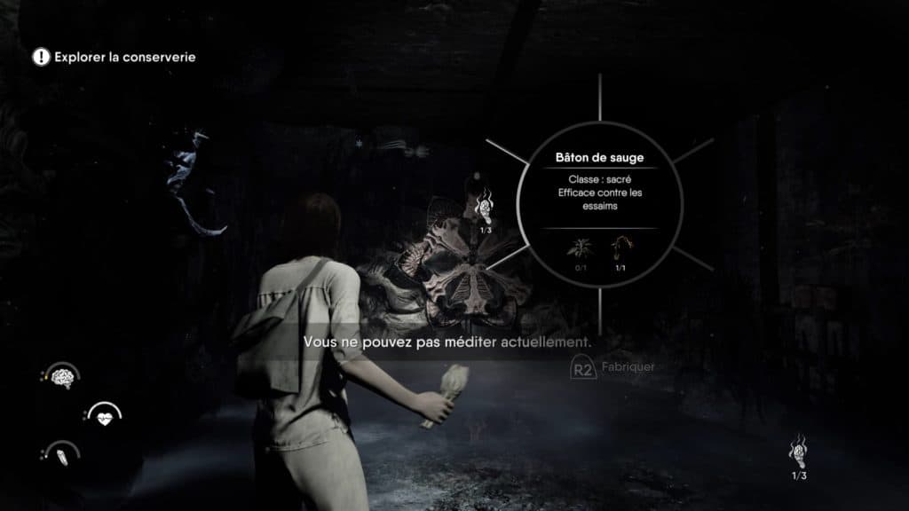 the chant combat avec de la sauge