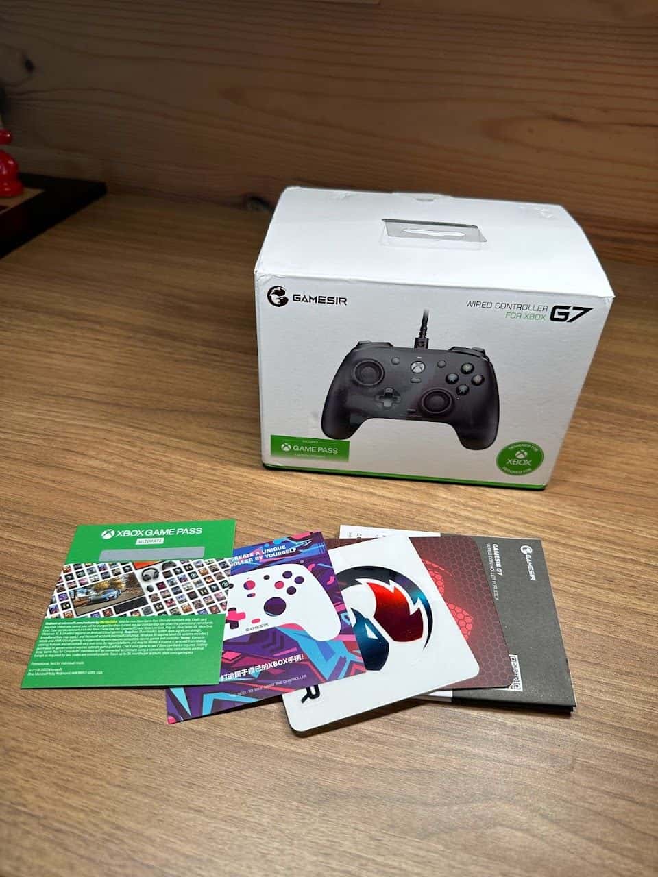 Gamesir G7 : le pack avec ses bonus en image