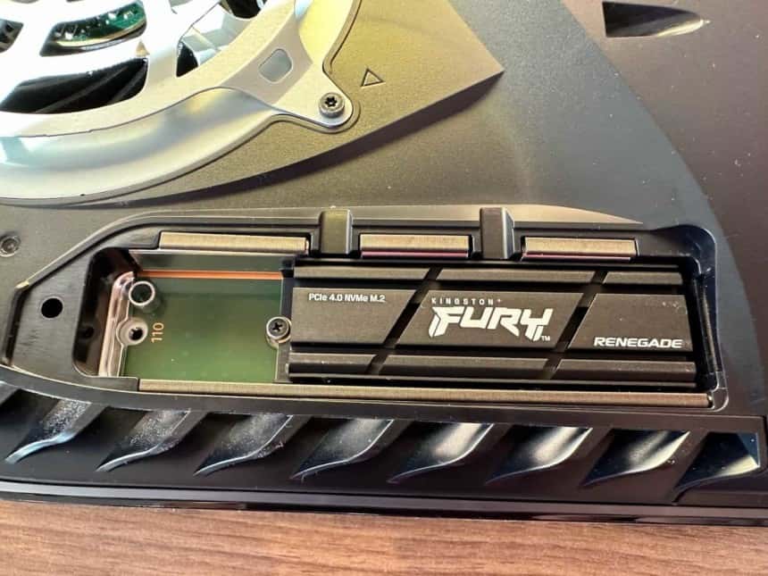 Kingston FURY Renegade SSD dans la PS5
