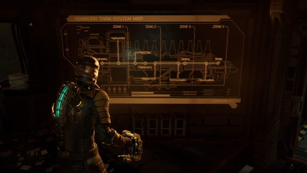 les plans de l'USG Ishimura