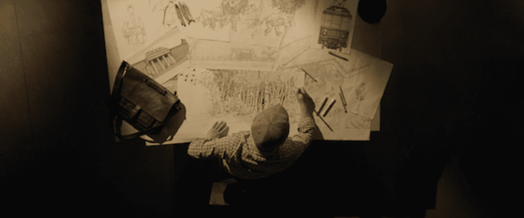 Printemps Eternel Daxiong dessinant