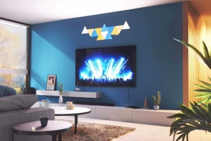 Le visuel officiel des Nanoleaf Shapes