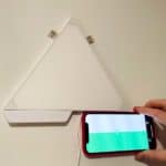 Fixation au mur d'un panneau Nanoleaf Shapes