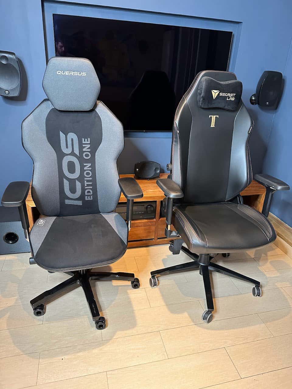 Quersus Icos edition one vs Secretlab EVO Titan 2022