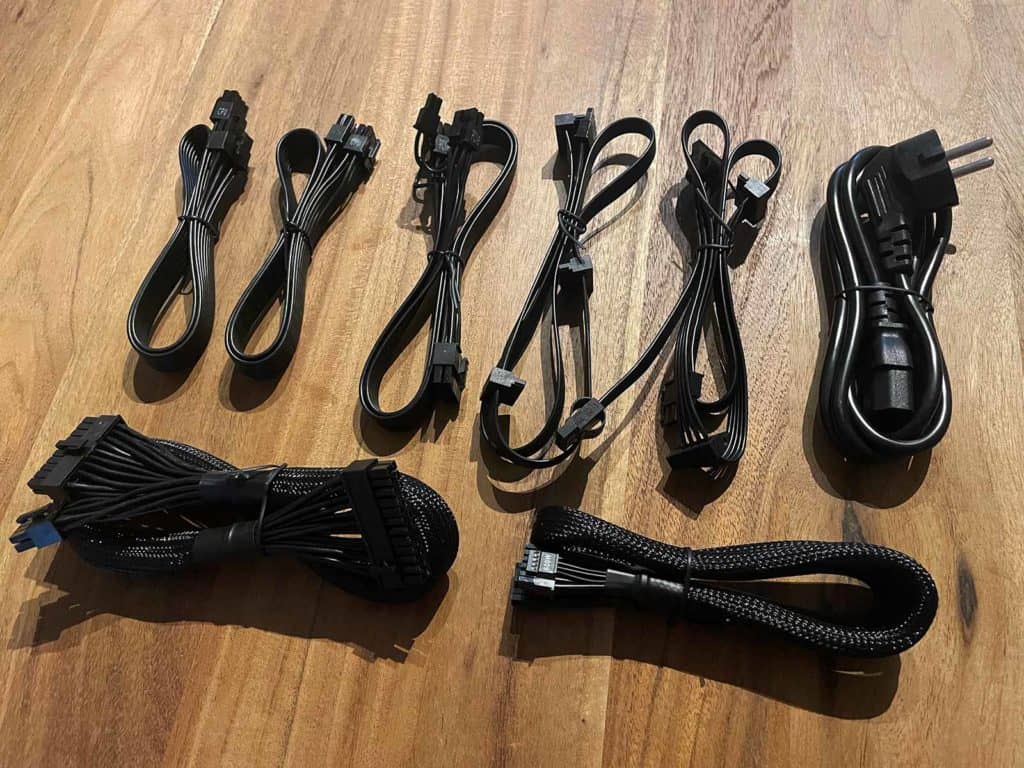 La connectique de la be quiet! Pure Power 12 M