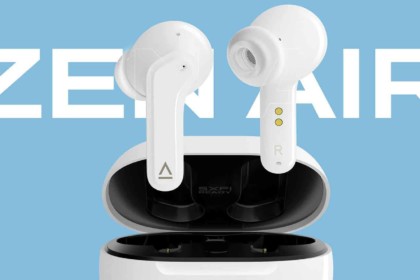 Le visuel officiel des Creative Zen Air