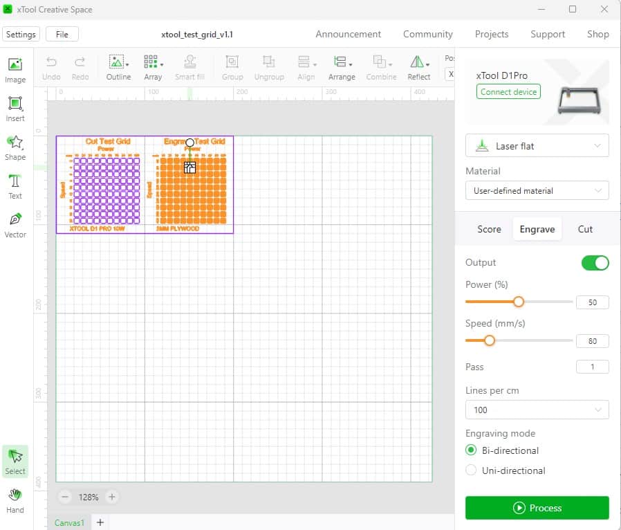 Voici le logiciel maison disposant d'une interface très conviviale