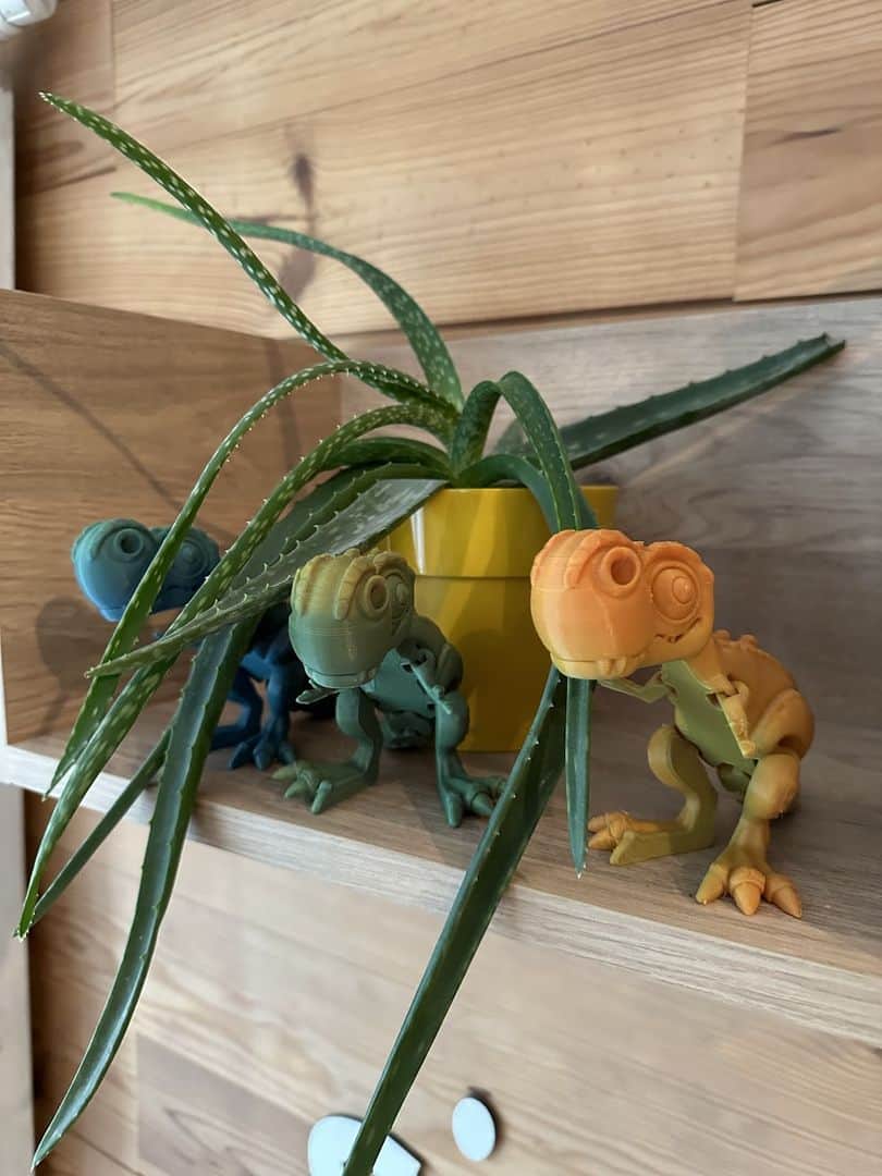 J'ai testé différents filaments avec ce modèle, car il me réussissait bien