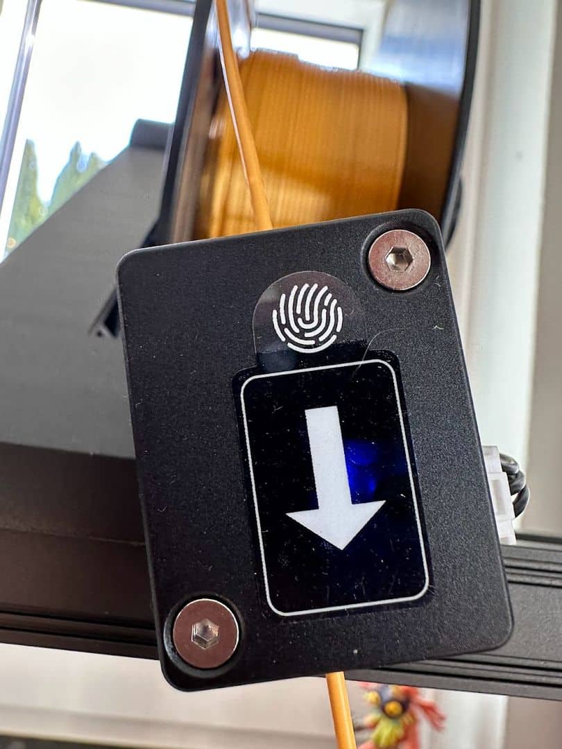 Creality Ender 3 S1 Pro : le système qui detecte la fin de bobine