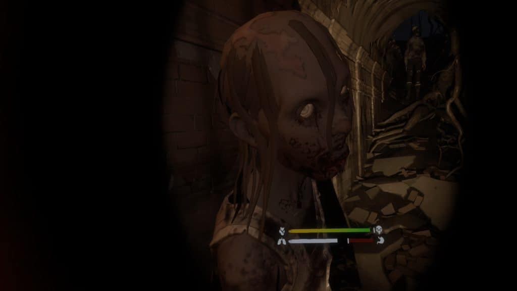 walking dead psvr 2 zombie