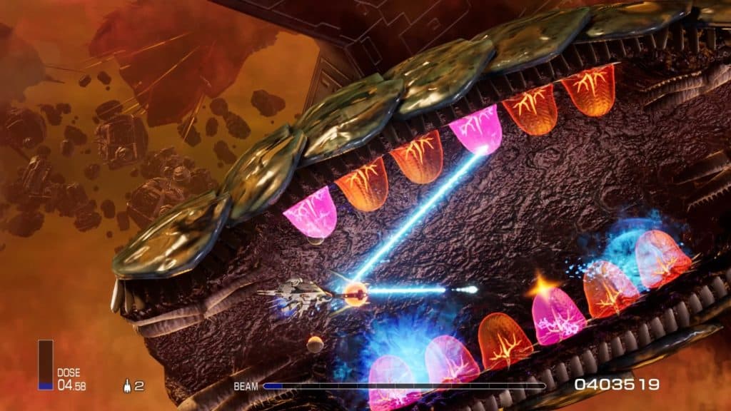 R-Type Final 3 Evolved tir level design