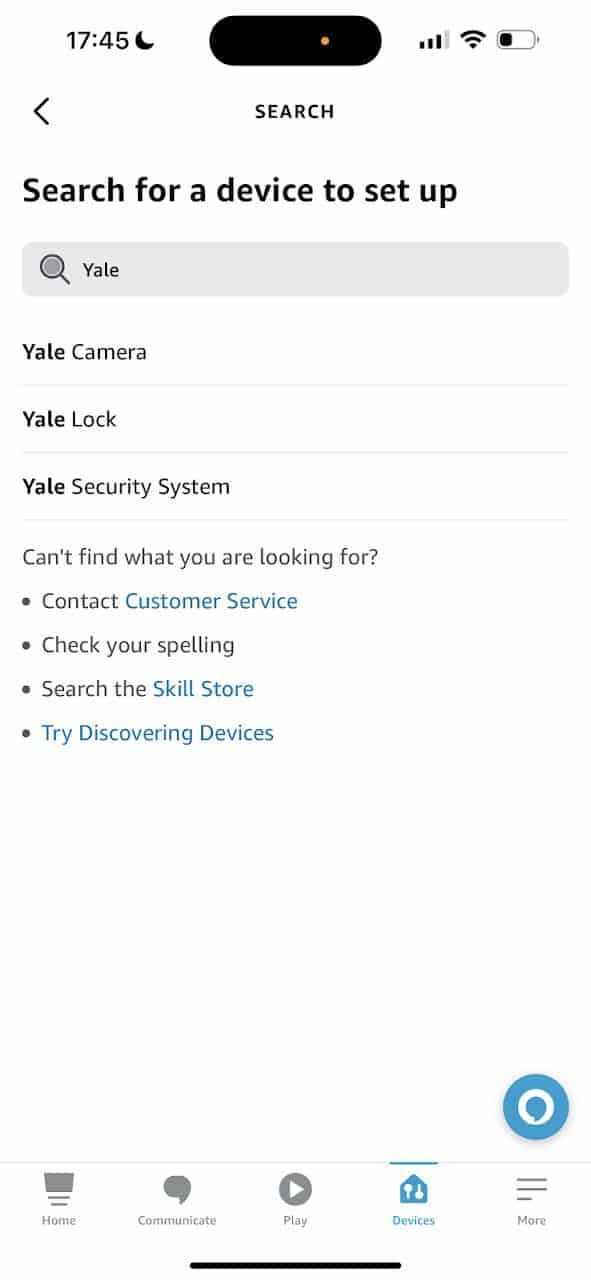 Yale Serrure de meuble connectée - Ajout dans Alexa, comme d'hab