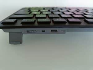 Cherry KW 9200 Mini connectiques