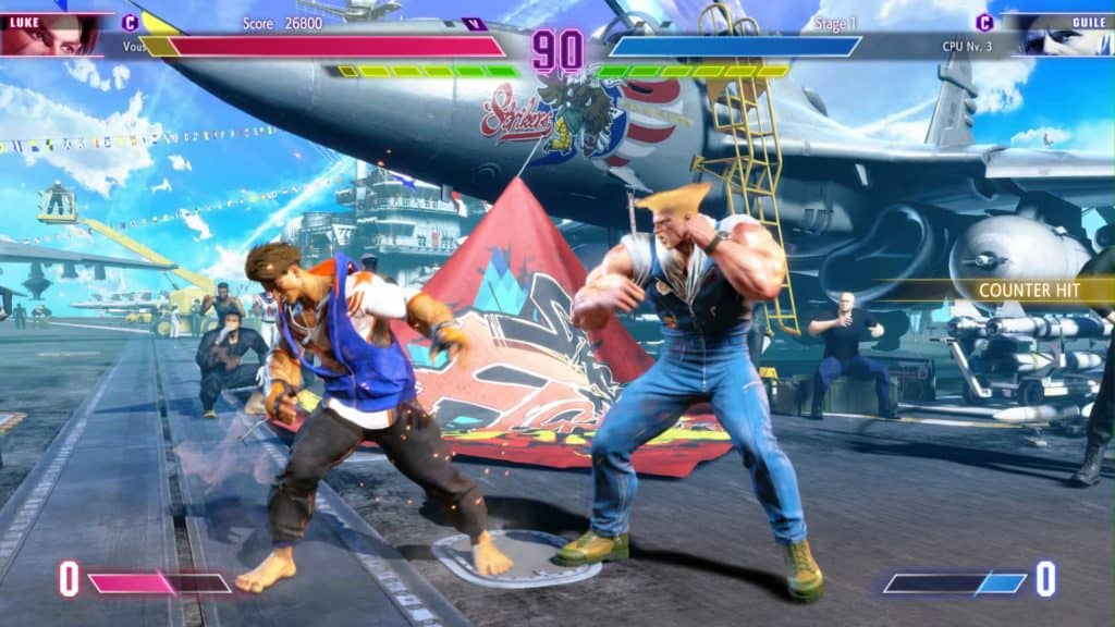 Street Fighter 6 Luke vs Guile