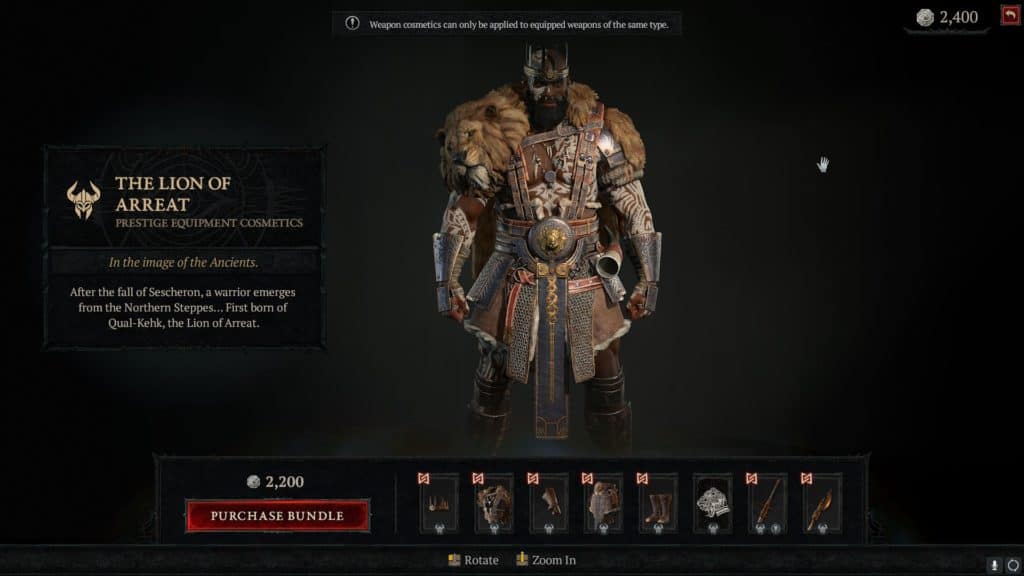 Des microtransactions bien presentes dans Diablo 4