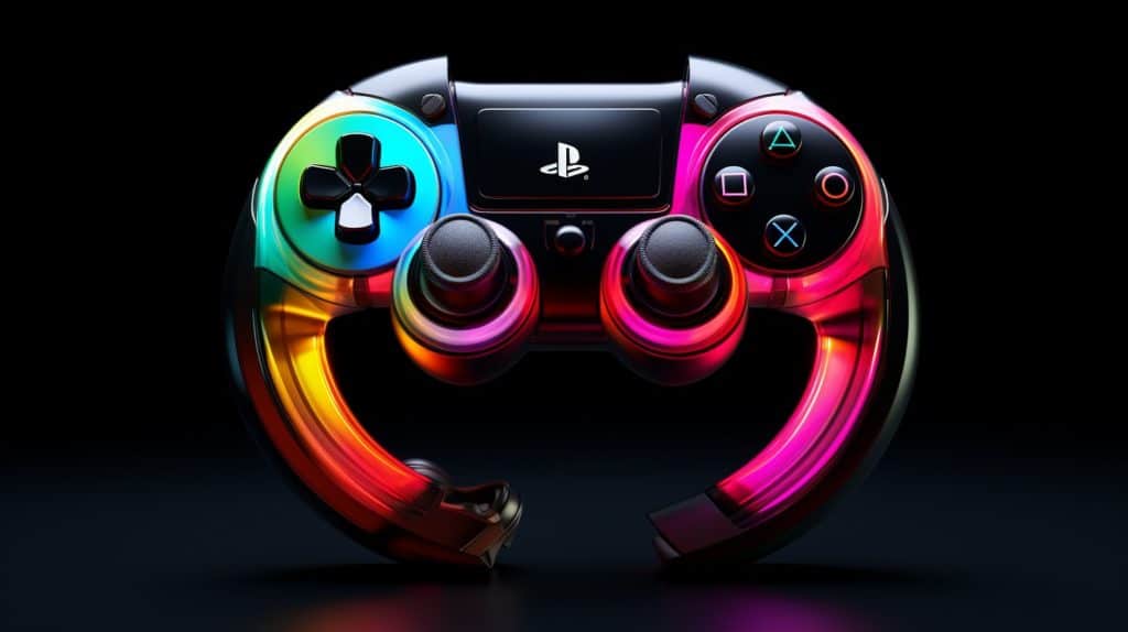 Un volant sim racing au design futuriste