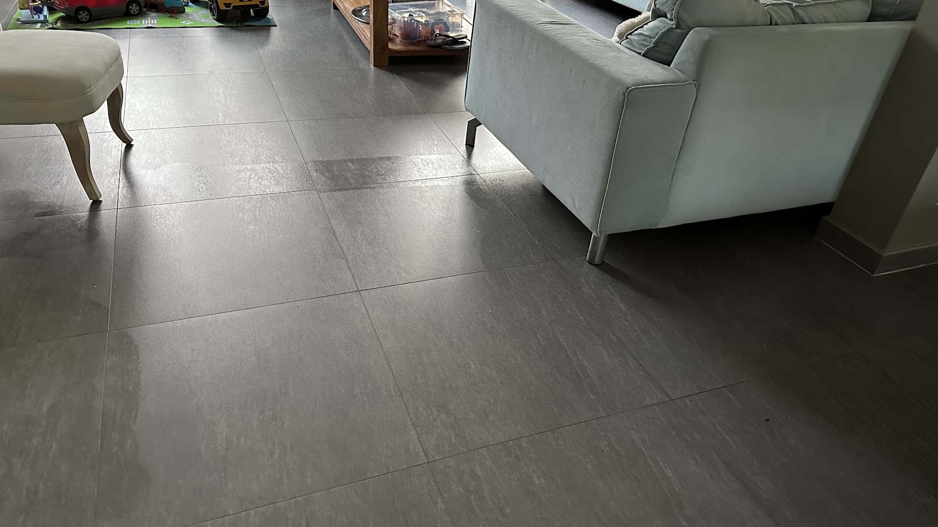 Dreamebot L10 Prime : son passage à l'eau se remarque facilement