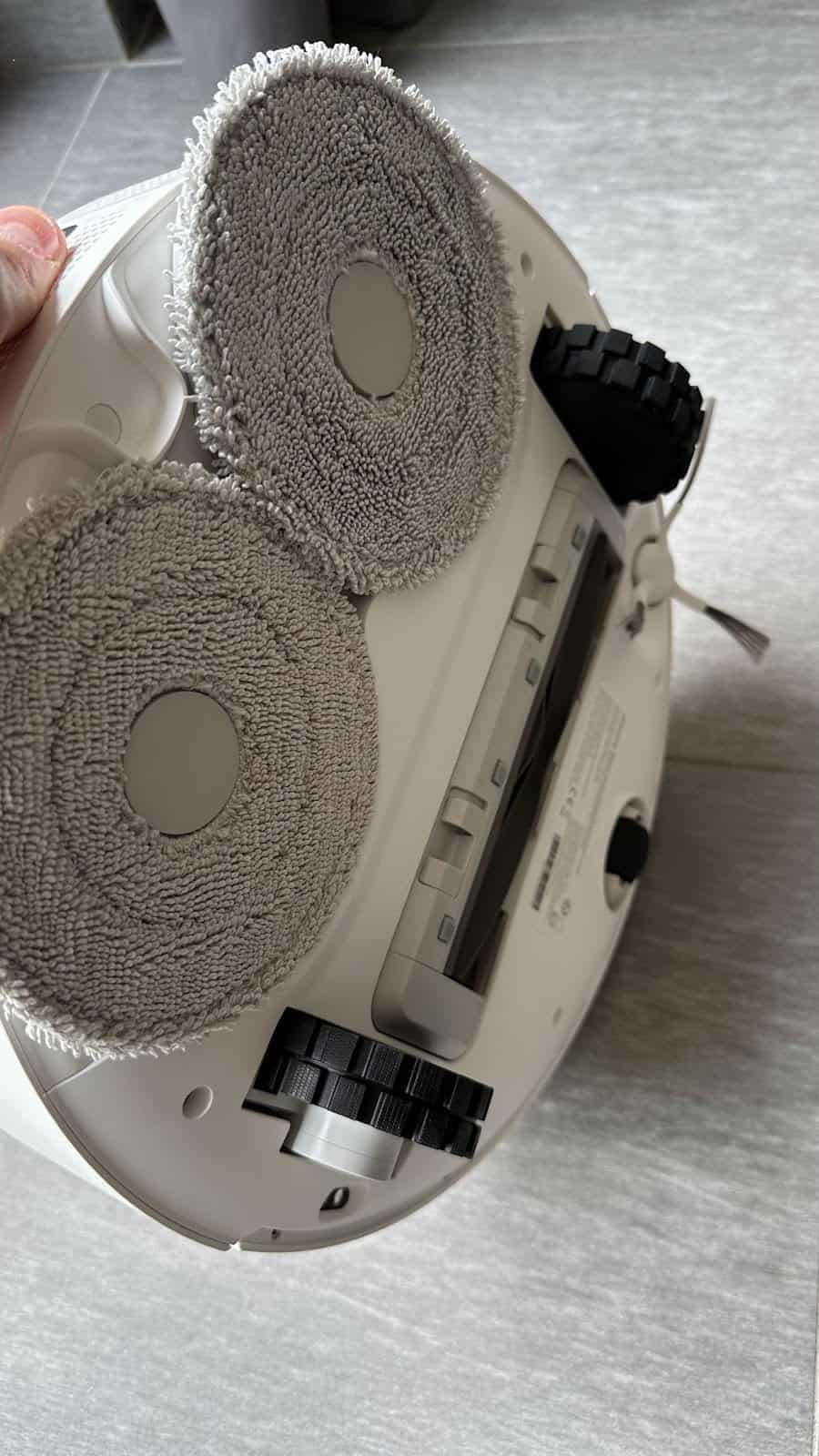 Dreamebot L10 Prime : les fameuses serpillères 