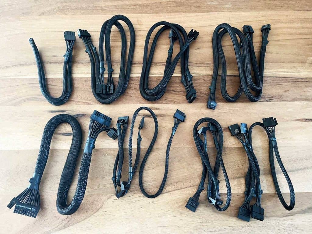 Les connecteurs de la be quiet! Straight Power 12