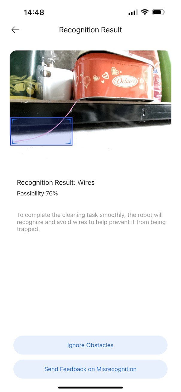 Dreame L120 Ultra : il détecte un fil problématique