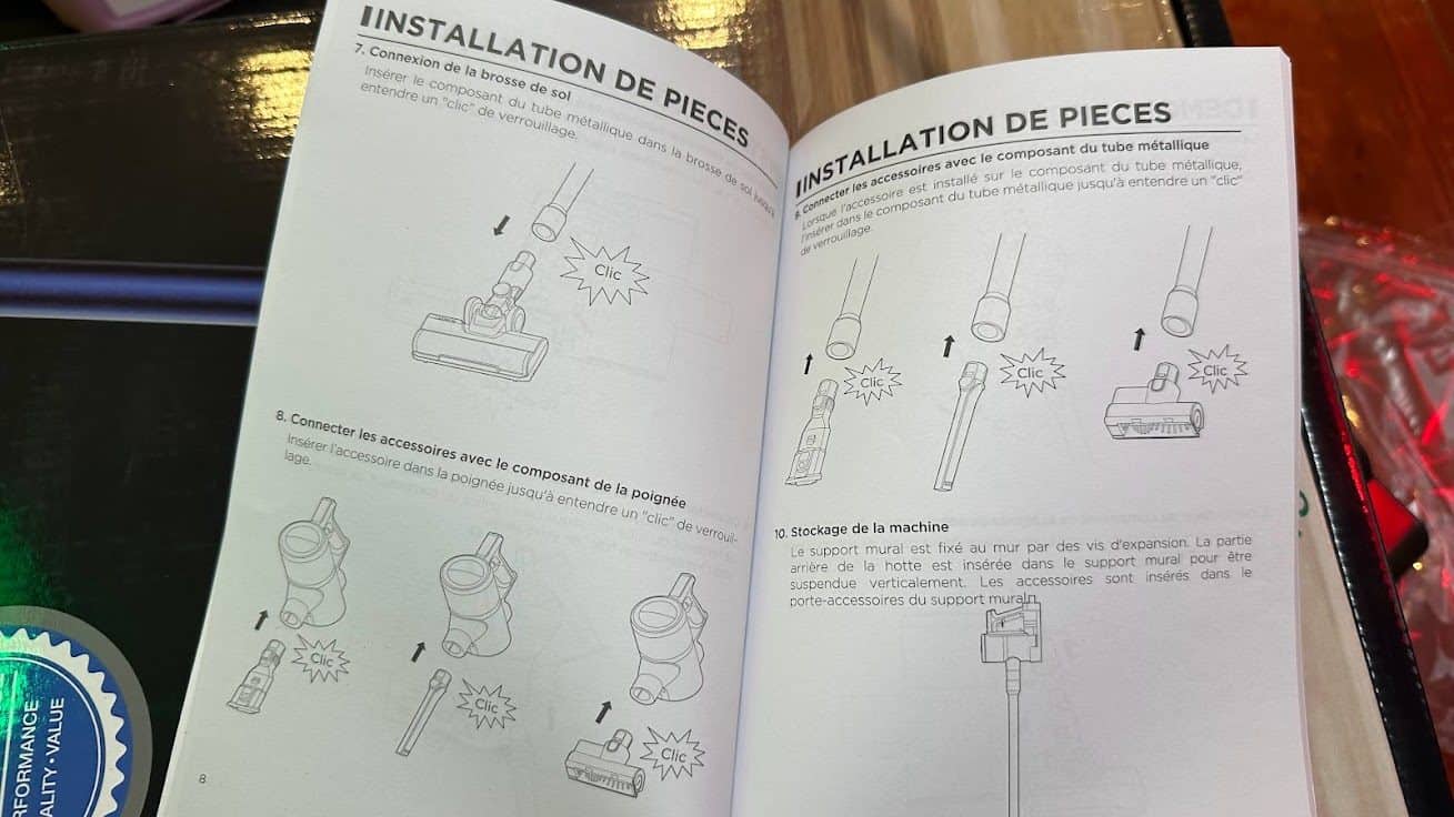 Eureka AK10 - Le manuel est en français